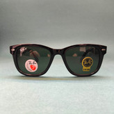 عینک آفتابی مردانه اورجینال کائوچو عدسی شیشه ای پلاریزه ریبن ویفری Ray ban مدل ۲۱۴۰