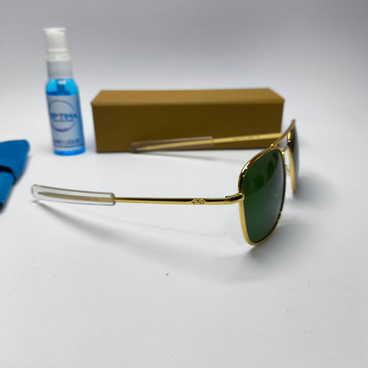 عینک آفتابی مردانه فلزی شیشه رفلکس AO مدل 140R