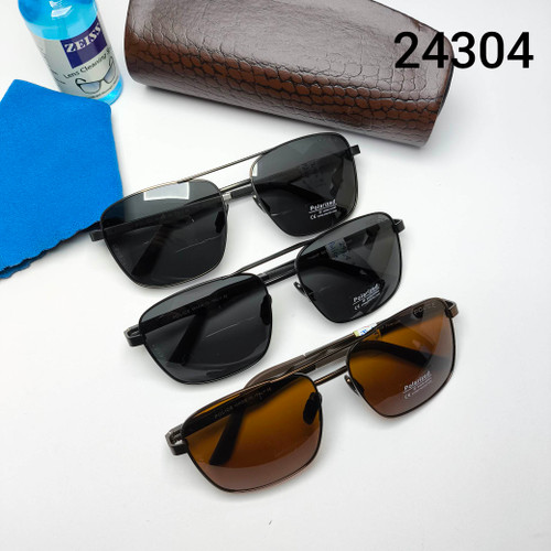 عینک آفتابی مردانه پلاریزه فلزی پلیس Police مدل 24304