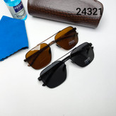 عینک آفتابی مردانه پلاریزه فلزی پرادا Prada مدل 24321