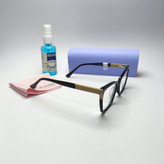 عینک طبی زنانه دسته سیم پیکاسو Picasso به همراه جلد و دستمال مدل 23016