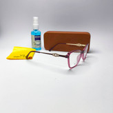 عینک طبی زنانه کائوچو tr90 دسته فلز Vittorio richi ویتوریو ریچی با پک جلد دستمال مدل 9533