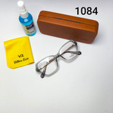 عینک طبی زنانه کائوچو tr90 دسته فلز Vittorio richi ویتوریو ریچی با پک جلد دستمال مدل 1084