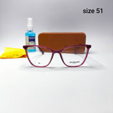 عینک طبی زنانه کائوچو دسته فلز Vittorio richi ویتوریو ریچی با پک جلد دستمال مدل 9530