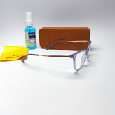 عینک طبی زنانه دسته فلز Vittorio richi ویتوریو ریچی با پک جلد دستمال مدل 9526