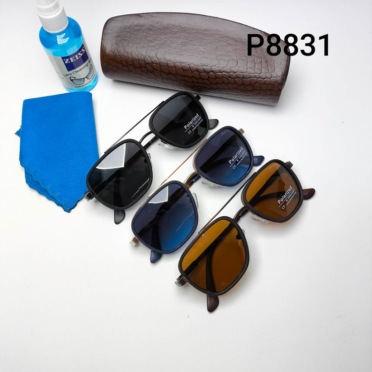 عینک آفتابی مردانه پلاریزه فلزی لاگوست Lacoste مدل 8831