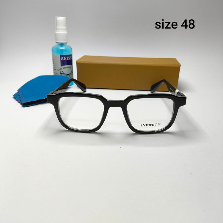 عینک طبی مردانه کائوچو پایه فنر اینفینیتی Infinity مدل 98006
