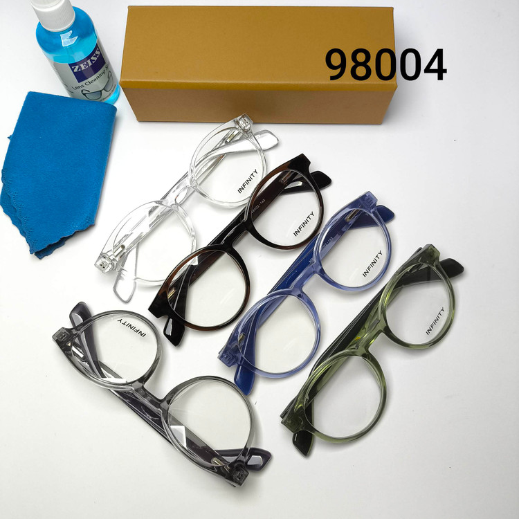 عینک طبی زنانه و مردانه کائوچو پایه فنر اینفینیتی Infinity مدل 98004