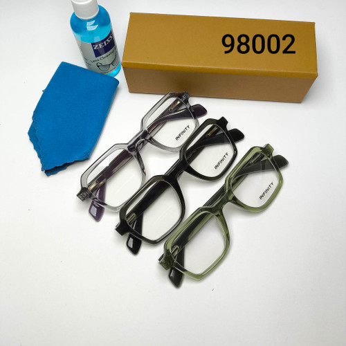 عینک طبی زنانه و مردانه کائوچو پایه فنر اینفینیتی Infinity مدل 98002
