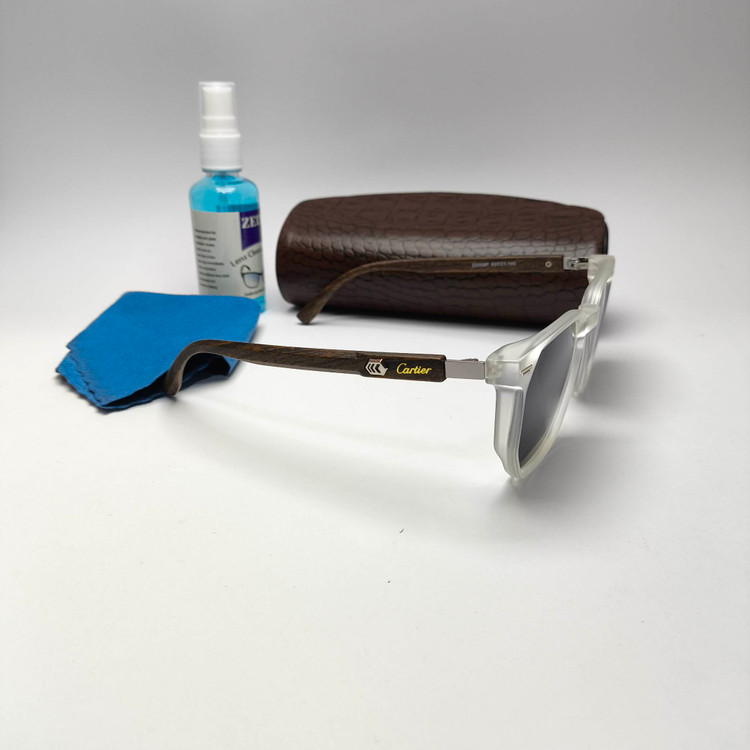 عینک آفتابی پلاریزه کائوچو کارتیر Cartier مدل 2508