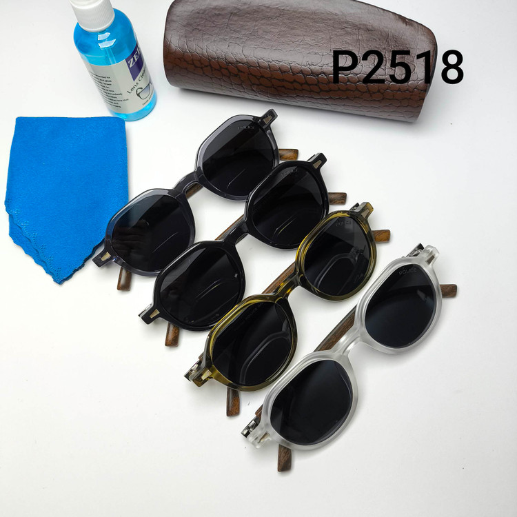 عینک آفتابی مردانه پلاریزه کائوچو پلیس Police مدل 2518