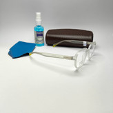 عینک طبی زنانه و مردانه کائوچو TR90 دسته سیم کریستال Crystal مدل 3322