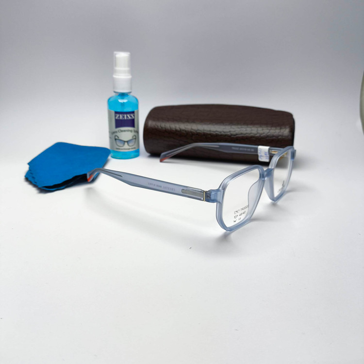 عینک طبی زنانه و مردانه کائوچو TR90 کریستال Crystal مدل 3322