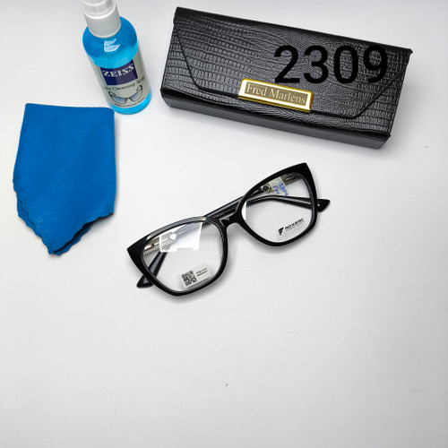 عینک طبی زنانه استات دسته فلز فرد مارتینز Fred martens با پک اصلی مدل 2309