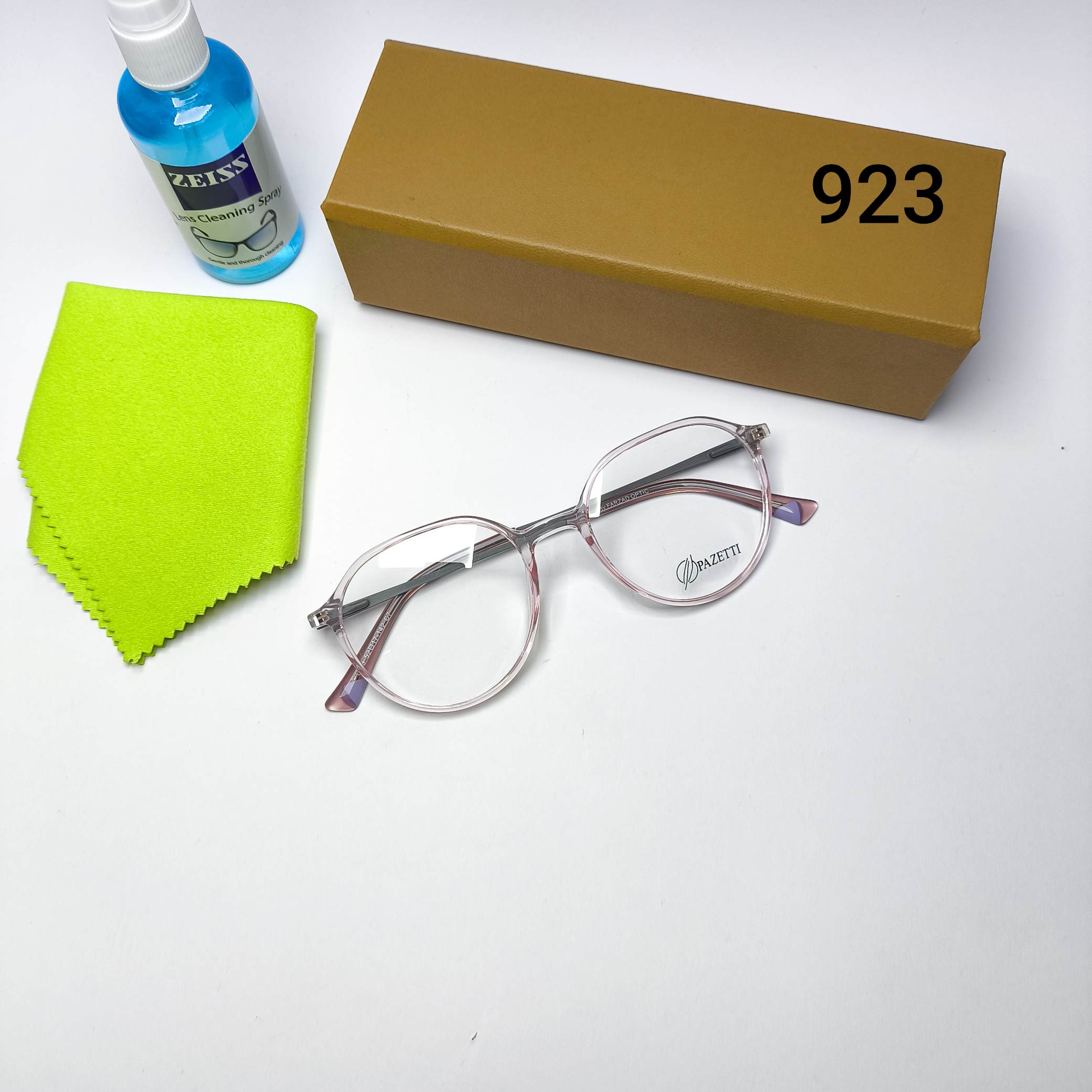 عینک طبی زنانه کائوچو دسته فلز پازتی Pazetti مدل 923