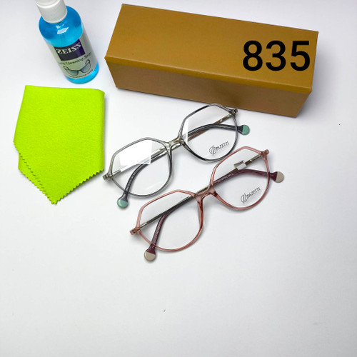 عینک طبی زنانه کائوچو دسته فلز پایه فنر پازتی Pazetti مدل 835