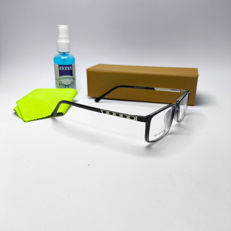 عینک طبی مردانه کائوچو ـ فلزی پایه فنر امگا Omega مدل 8002