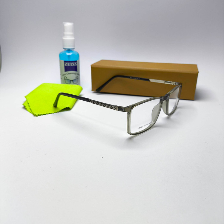 عینک طبی مردانه کائوچو ـ فلزی پایه فنر امگا Omega مدل 8003
