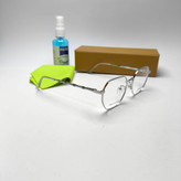 عینک طبی اسپرت فلزی هشت ضلعی پایه فنر پازتی Pazetti مدل 8624