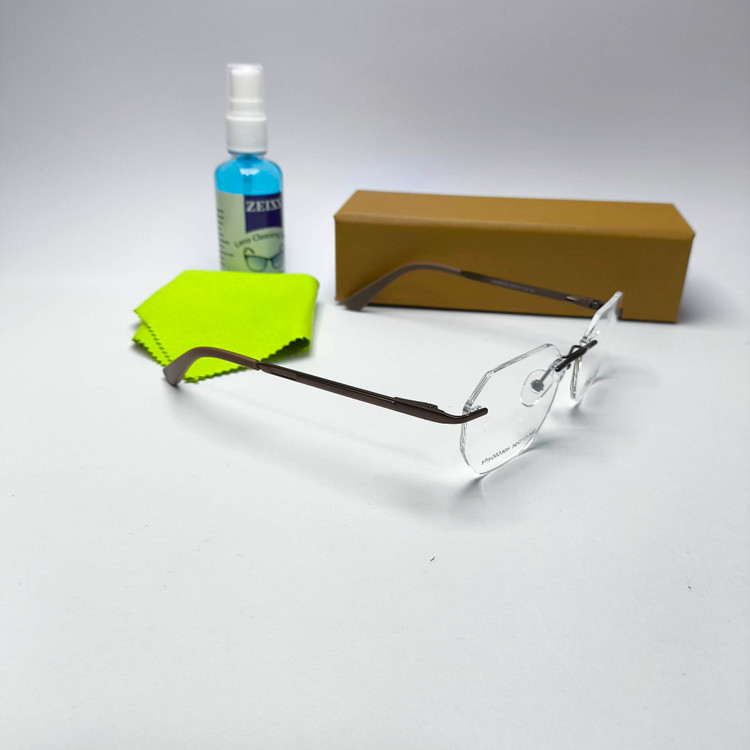 عینک طبی مردانه فلزی فریم لس پلیس Police مدل 202305