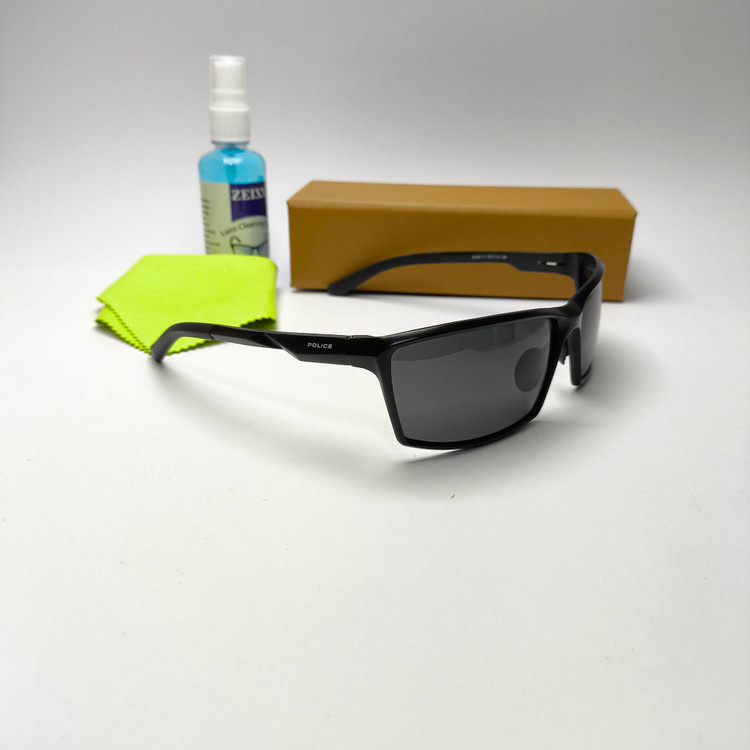 عینک آفتابی مردانه پلاریزه آلمینیومی های کپی پلیس Police مدل 8265