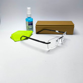 عینک طبی زنانه و مردانه فریم لس پلیس Police مدل 880103