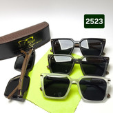 عینک آفتابی مردانه پلاریزه کائوچو کارتیر Cartier مدل 2523