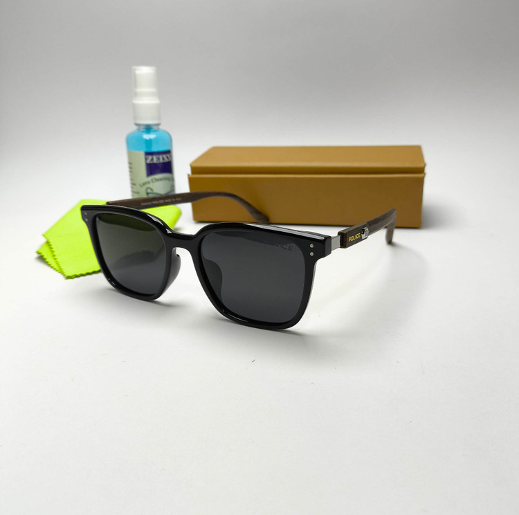 عینک آفتابی مردانه پلاریزه کائوچو پلیس Police مدل 2514