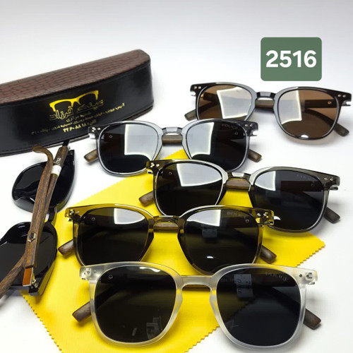 عینک آفتابی مردانه پلاریزه کائوچو پلیس Police مدل 2516