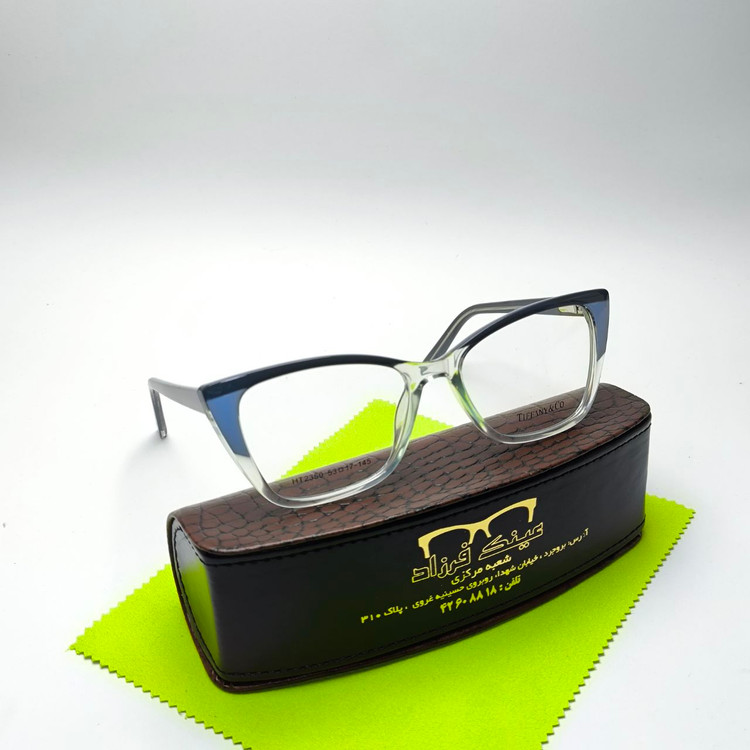 عینک طبی زنانه دسته سیم تیفانی Tiffany مدل 2350