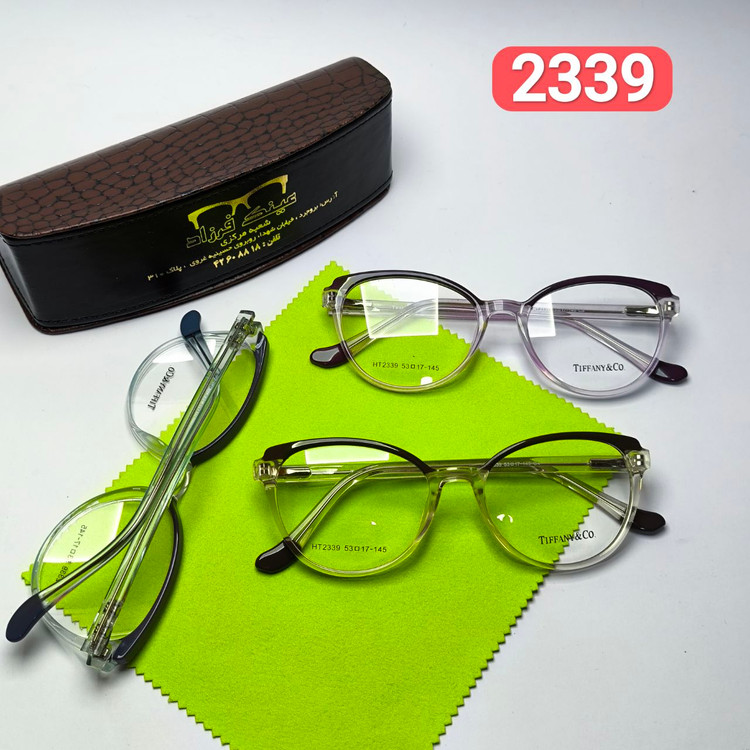 عینک طبی زنانه دسته سیم تیفانی Tiffany مدل 2339