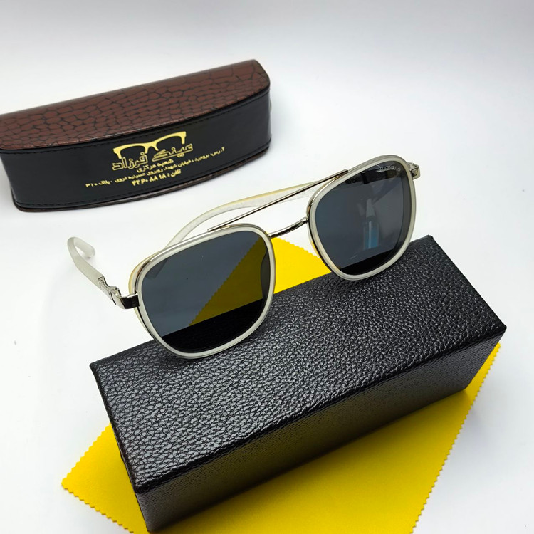عینک آفتابی مردانه لوسیانو Luciano مدل 8018 پلاریزه کائوچو + پک هدیه لوازم جانبی