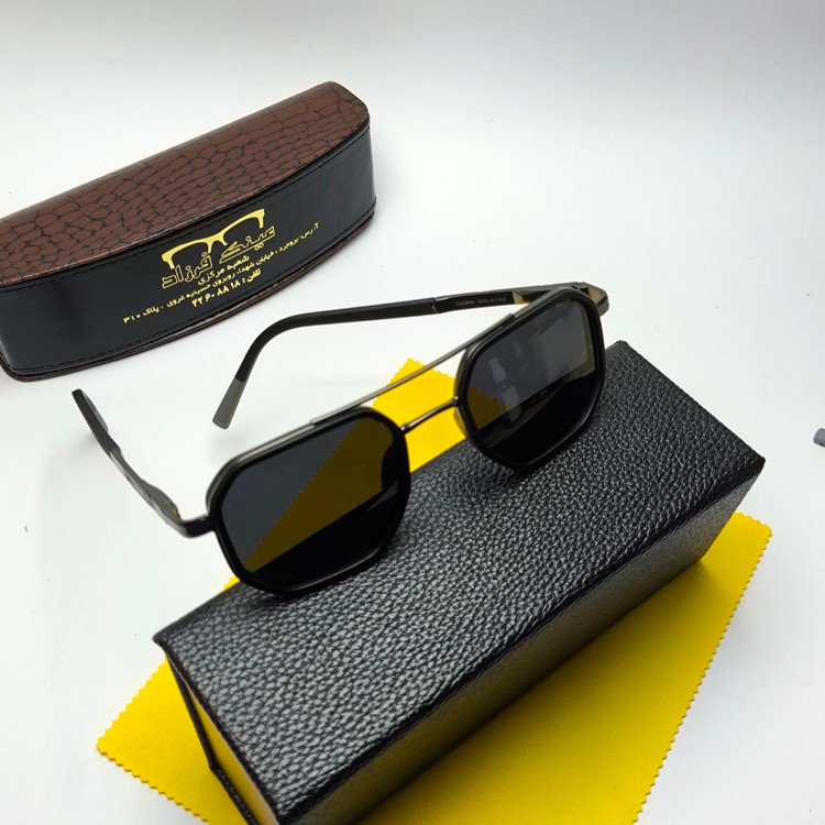 عینک آفتابی مردانه لوسیانو Luciano مدل 5609 پلاریزه کائوچو + پک هدیه لوازم جانبی