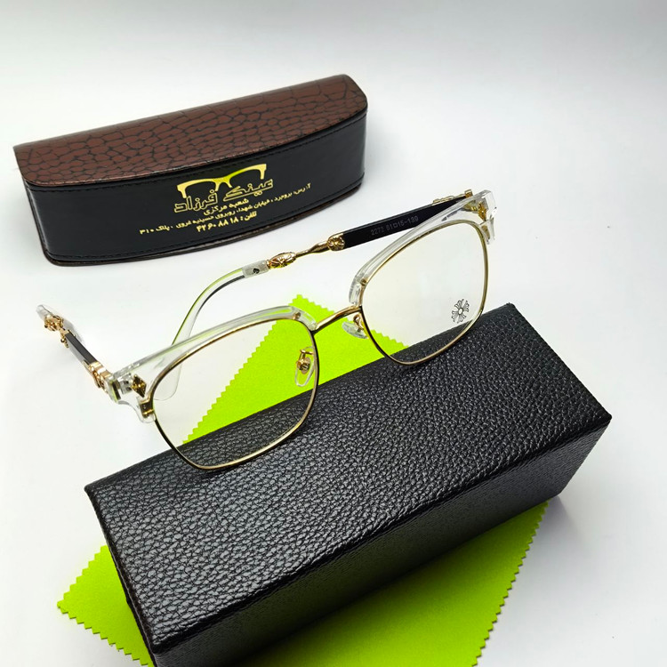 عینک طبی کروم هارتز Chrome hearts مدل 2275 کلاب مستر