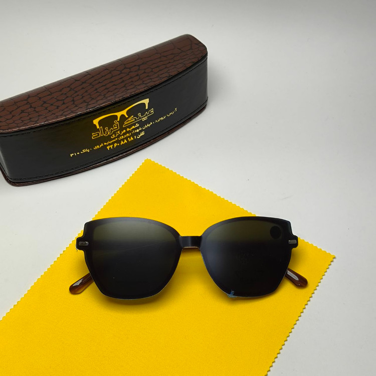 عینک طبی کاور دار ریچل Richel مدل 9248 اورجینال دسته سیم کائوچو اسیتیت به همراه پک هدیه