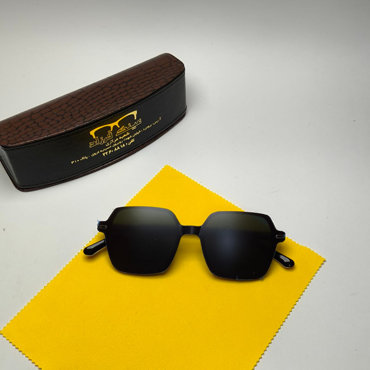 عینک طبی کاور دار ریچل Richel مدل 9245 اورجینال دسته سیم کائوچو اسیتیت به همراه پک هدیه