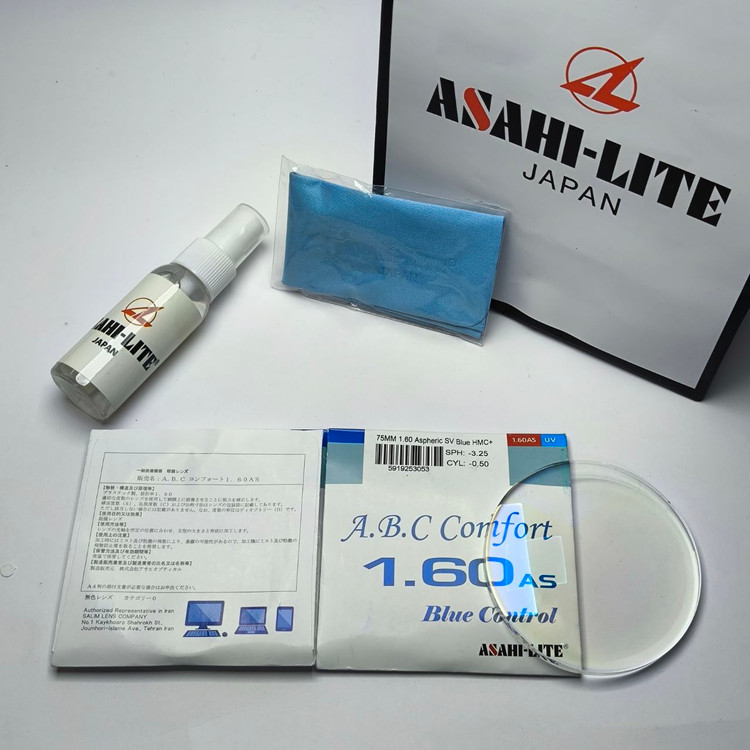 عدسی بلوکنترل ۱.۶ آساهی Asahi lite