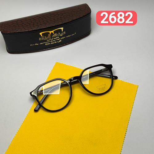 عینک طبی ریچل Richel مدل 2682 اورجینال دسته سیم کائوچو اسیتیت به همراه پک هدیه