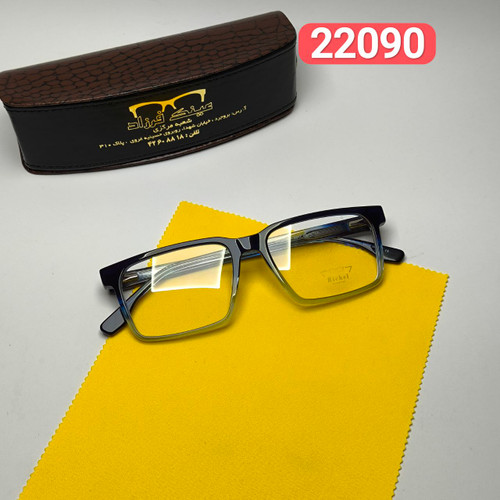 عینک طبی ریچل Richel مدل 22090 اورجینال دسته سیم کائوچو اسیتیت به همراه پک هدیه