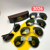 عینک آفتابی ریبن Ray ban مدل 3026 خلبانی عدسی شیشه سایز بزرگ
