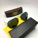 عینک آفتابی ریبن Ray ban مدل 3026 خلبانی عدسی شیشه سایز بزرگ
