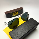 عینک آفتابی ریبن Ray ban مدل 3026 خلبانی عدسی شیشه سایز بزرگ