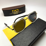 عینک آفتابی مردانه ریبن Ray ban مدل ۷۹۹۵ پلاریزه فلزی + پک هدیه لوازم جانبی