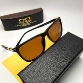 عینک آفتابی مردانه پرسل Persol مدل 24109 پلاریزه کائوچو پایه فلزی + پک هدیه لوازم جانبی