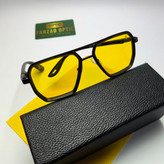 عینک آفتابی ریبن فراری Ray ban Ferrari مدل 9007 پلاریزه فلزی مردانه + پک هدیه لوازم جانبی