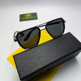 عینک آفتابی ریبن فراری Ray ban Ferrari مدل 9007 پلاریزه فلزی مردانه + پک هدیه لوازم جانبی