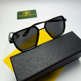 عینک آفتابی ریبن فراری Ray ban Ferrari مدل 9007 پلاریزه فلزی مردانه + پک هدیه لوازم جانبی