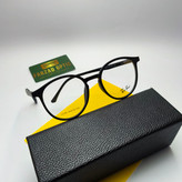 عینک طبی کاور دار ریبن Ray ban مدل 12186 کائوچو TR90 سبک پلاریزه به همراه کیس
