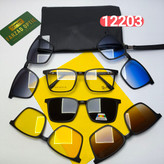 عینک طبی کاور دار ریبن Ray ban مدل 12203 کائوچو TR90 سبک پلاریزه به همراه کیس