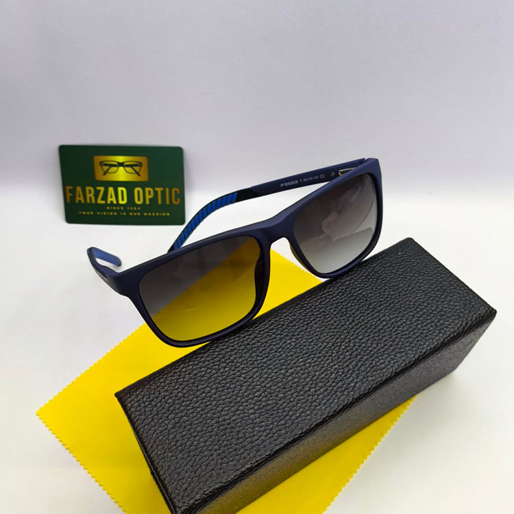 عینک آفتابی پورش Porsche Design مدل 8663 | پلاریزه Polarized UV400 | کائوچوTR90